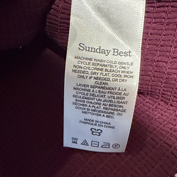 Aritzia Sinatra Long sleeve Blouse New With Tags - Picture 6 of 10